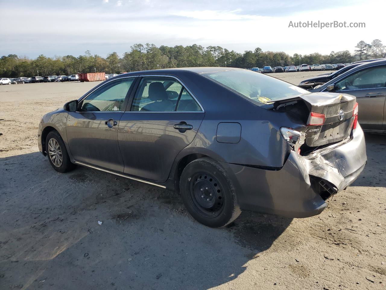 2013 Toyota Camry L Gray vin: 4T4BF1FK3DR325893