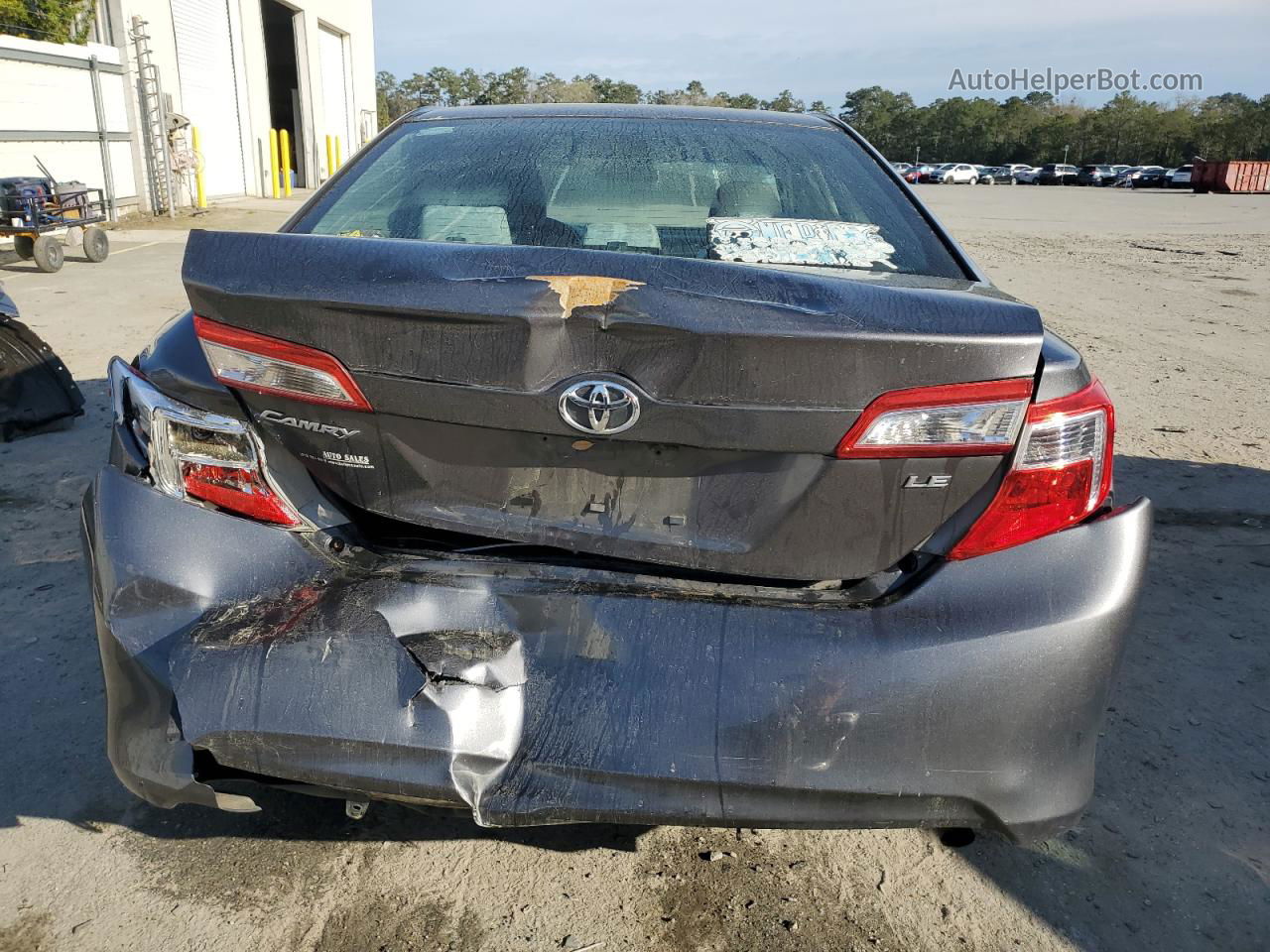 2013 Toyota Camry L Gray vin: 4T4BF1FK3DR325893