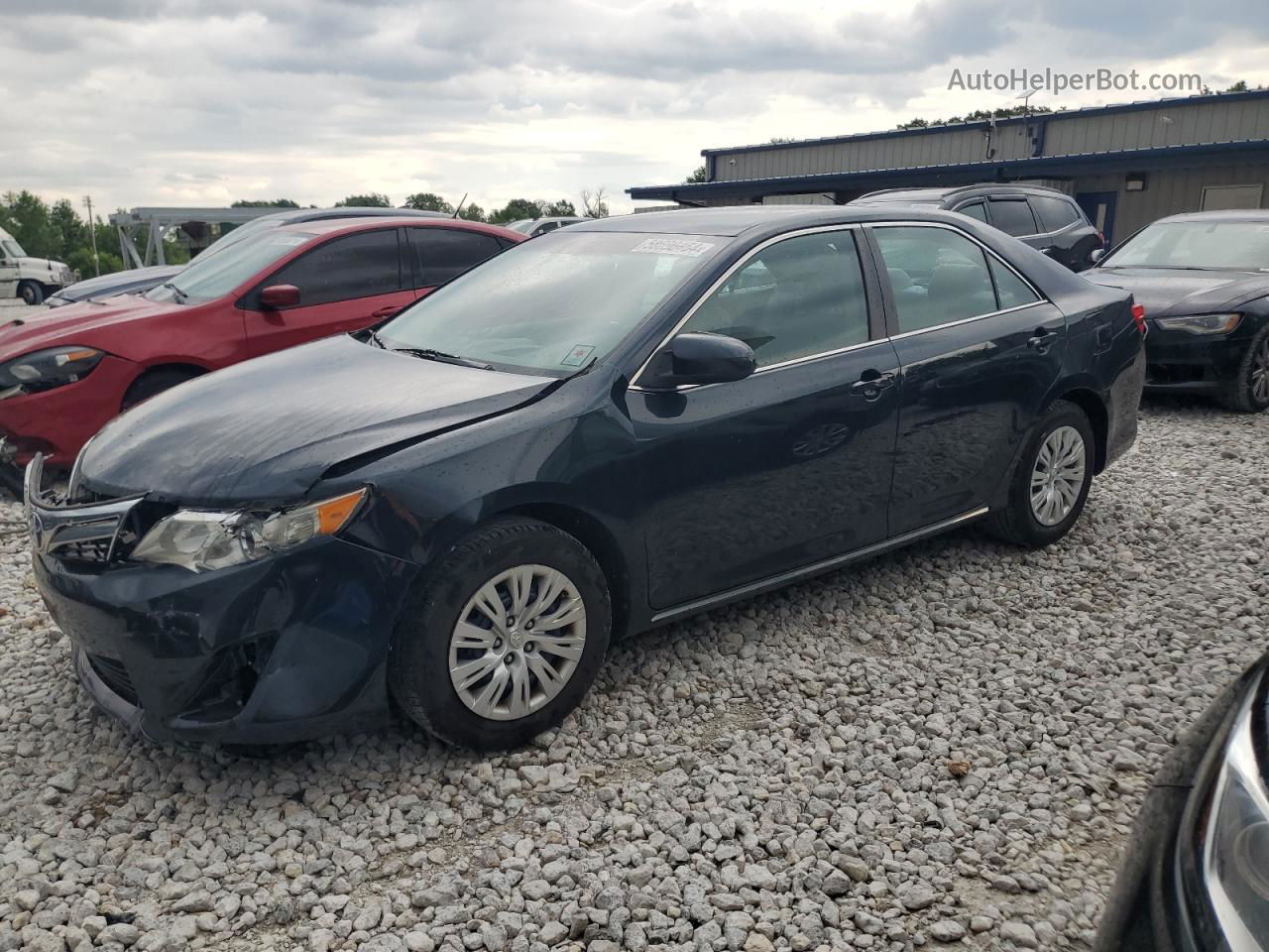 2014 Toyota Camry L Black vin: 4T4BF1FK3ER410461