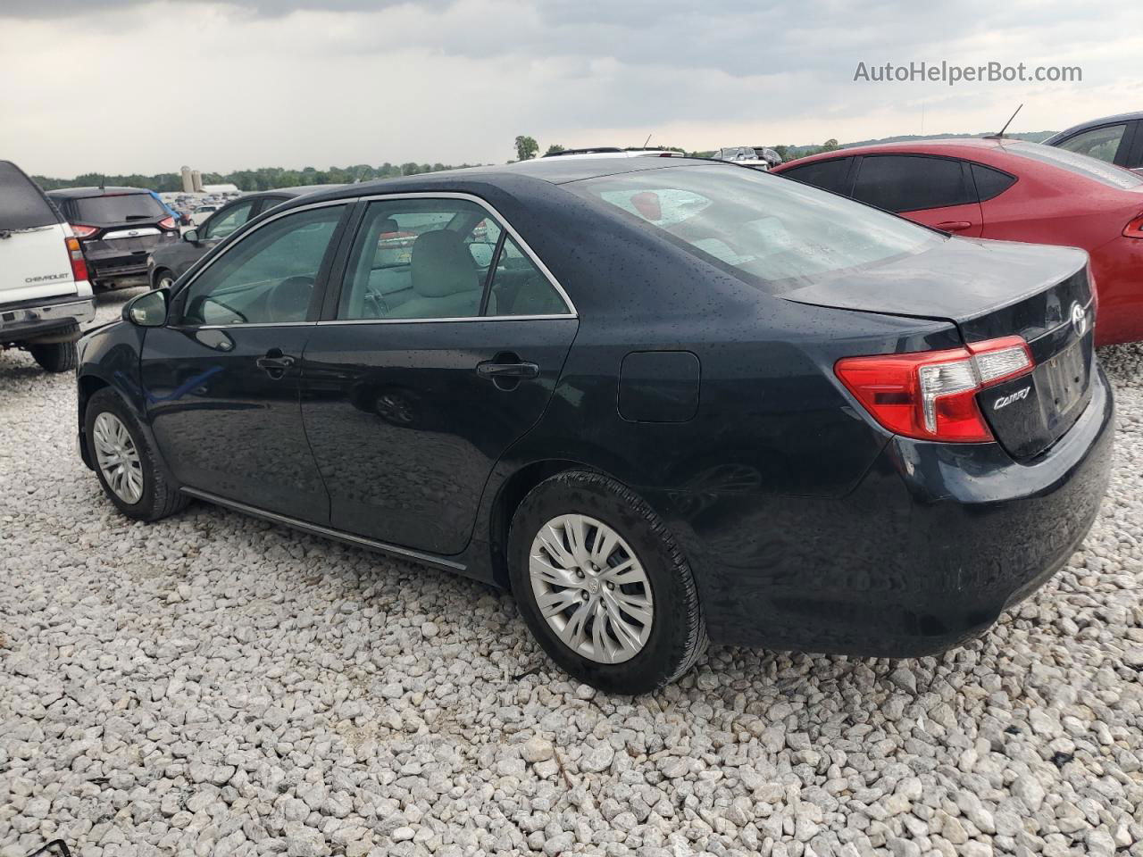 2014 Toyota Camry L Черный vin: 4T4BF1FK3ER410461