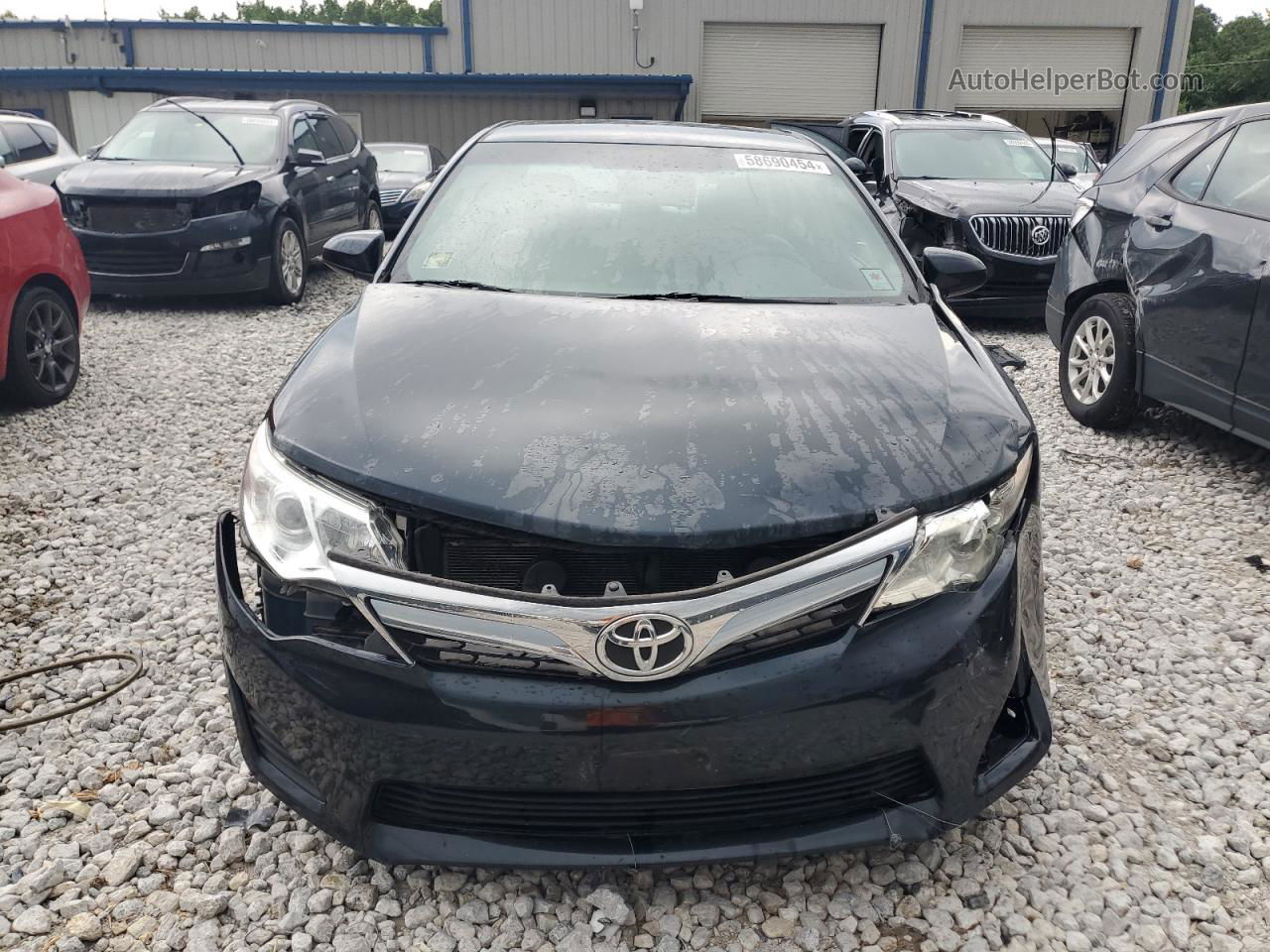 2014 Toyota Camry L Черный vin: 4T4BF1FK3ER410461