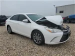 2016 Toyota Camry Le White vin: 4T4BF1FK3GR537598