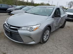 2016 Toyota Camry Le Silver vin: 4T4BF1FK3GR540260