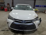 2016 Toyota Camry Le White vin: 4T4BF1FK3GR545233