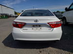 2016 Toyota Camry Le White vin: 4T4BF1FK3GR560279