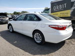 2016 Toyota Camry Le White vin: 4T4BF1FK3GR560279