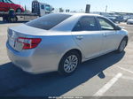 2012 Toyota Camry Le Silver vin: 4T4BF1FK4CR161777