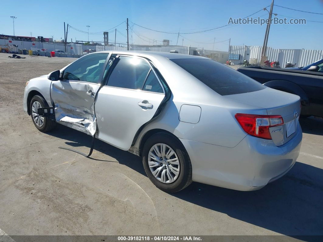 2012 Toyota Camry Le Silver vin: 4T4BF1FK4CR161777