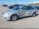 2012 Toyota Camry Le Silver vin: 4T4BF1FK4CR161777