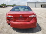 2012 Toyota Camry Base Red vin: 4T4BF1FK4CR166462