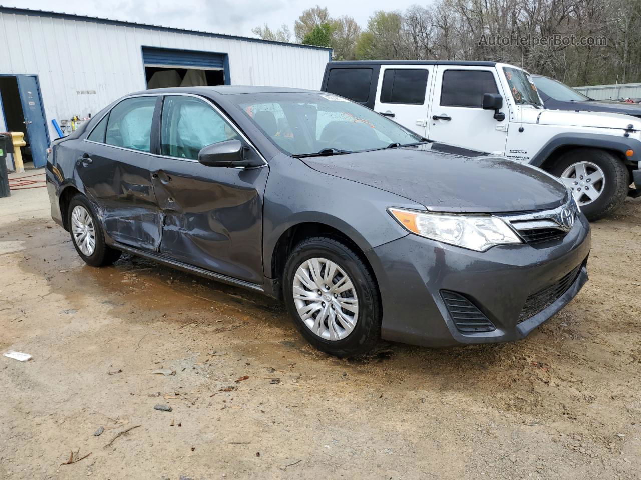 2012 Toyota Camry Base Gray vin: 4T4BF1FK4CR175937