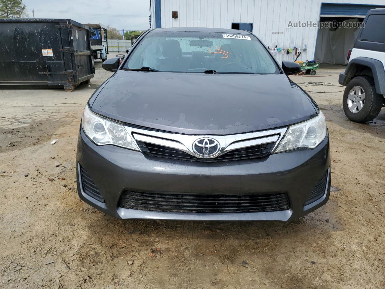 2012 Toyota Camry Base Серый vin: 4T4BF1FK4CR175937