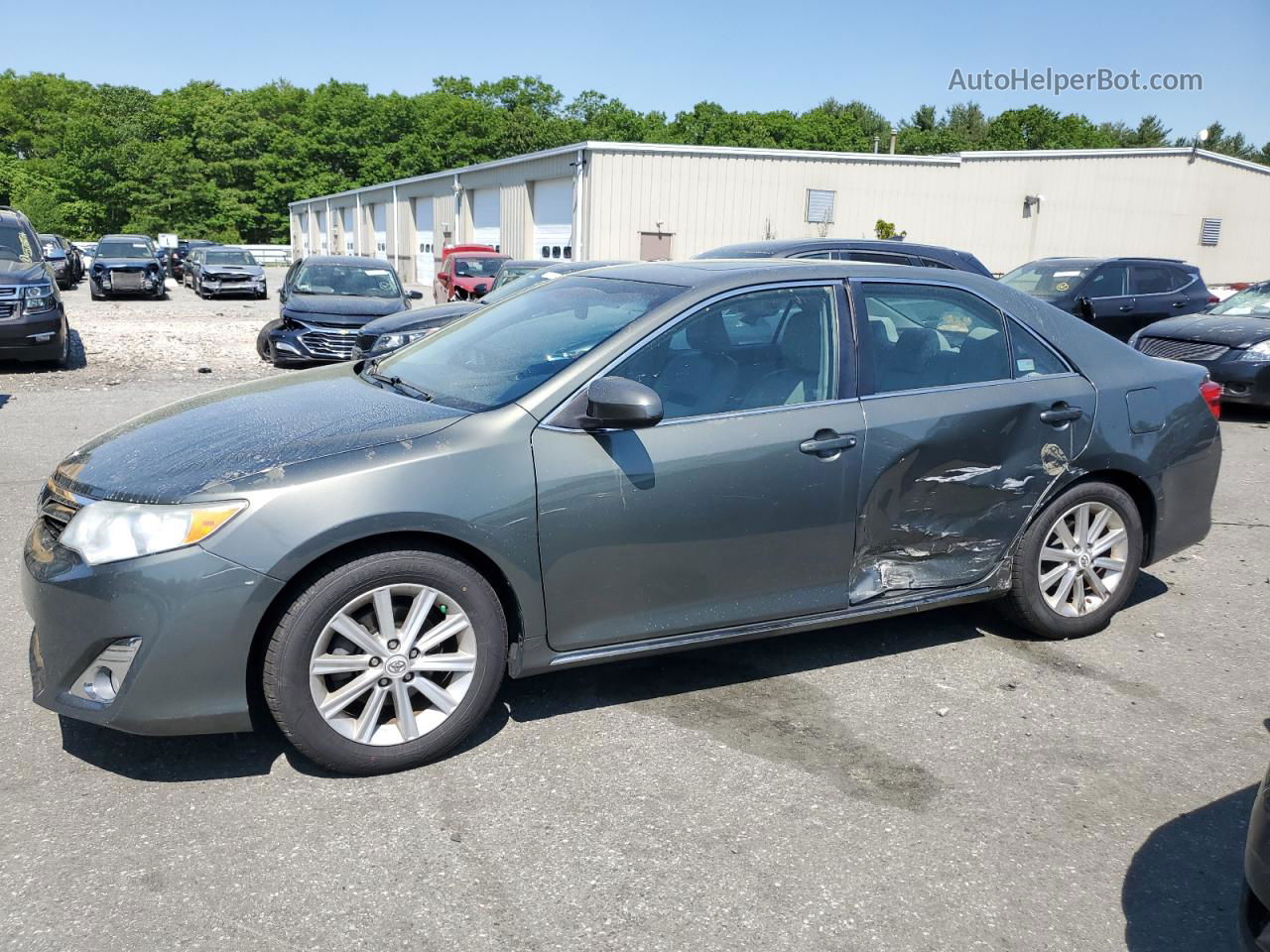 2012 Toyota Camry Base Gray vin: 4T4BF1FK4CR189031