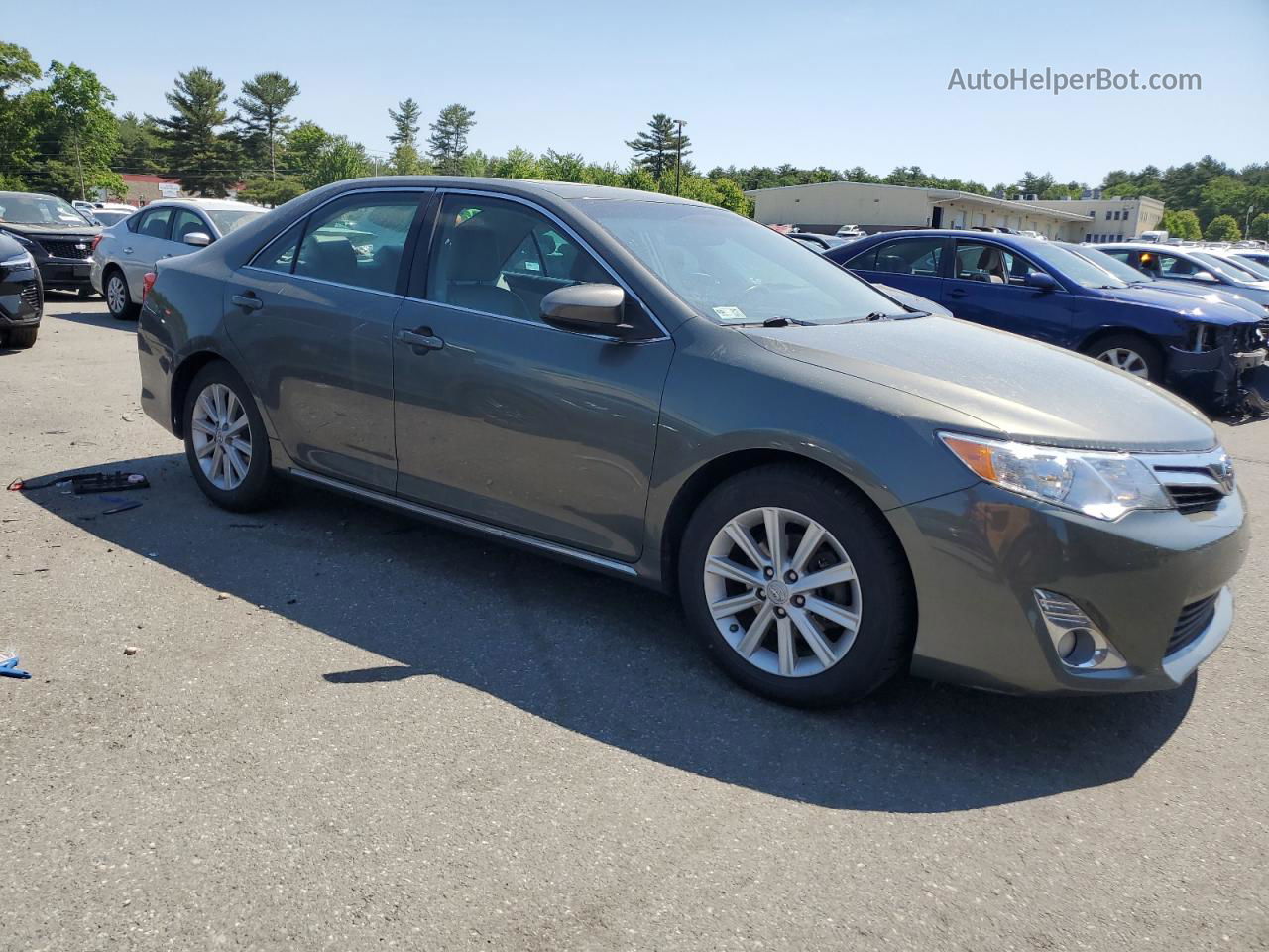 2012 Toyota Camry Base Gray vin: 4T4BF1FK4CR189031