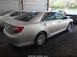 2012 Toyota Camry Le Silver vin: 4T4BF1FK4CR195749