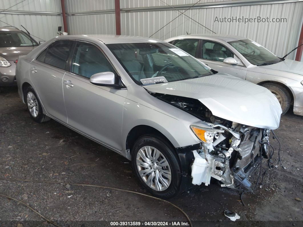 2012 Toyota Camry Le Silver vin: 4T4BF1FK4CR195749