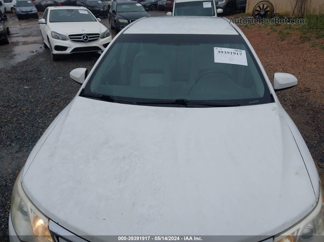 2012 Toyota Camry Le White vin: 4T4BF1FK4CR197985