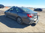 2012 Toyota Camry Le Gray vin: 4T4BF1FK4CR200898