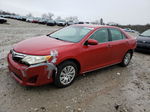 2012 Toyota Camry Base Red vin: 4T4BF1FK4CR201260