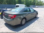 2012 Toyota Camry Le Gray vin: 4T4BF1FK4CR203025