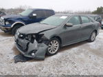 2012 Toyota Camry Xle Gray vin: 4T4BF1FK4CR204739