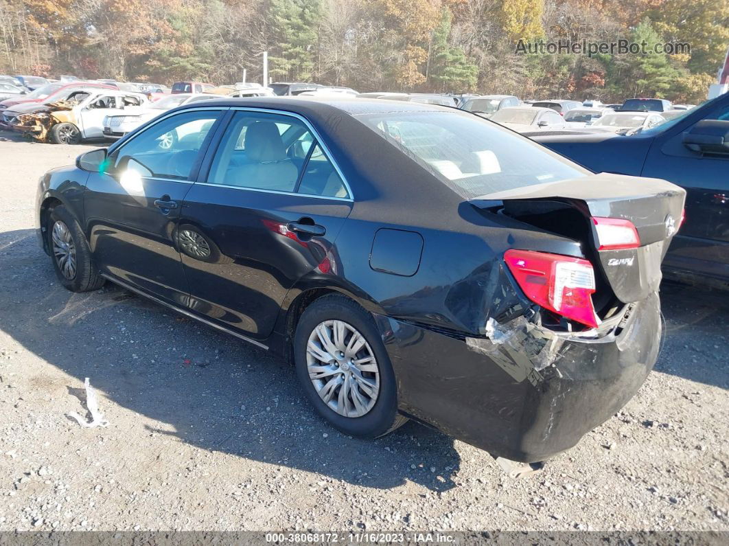 2012 Toyota Camry Le Черный vin: 4T4BF1FK4CR239555