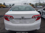 2012 Toyota Camry Le White vin: 4T4BF1FK4CR249602