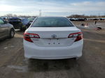 2012 Toyota Camry Base White vin: 4T4BF1FK4CR252127