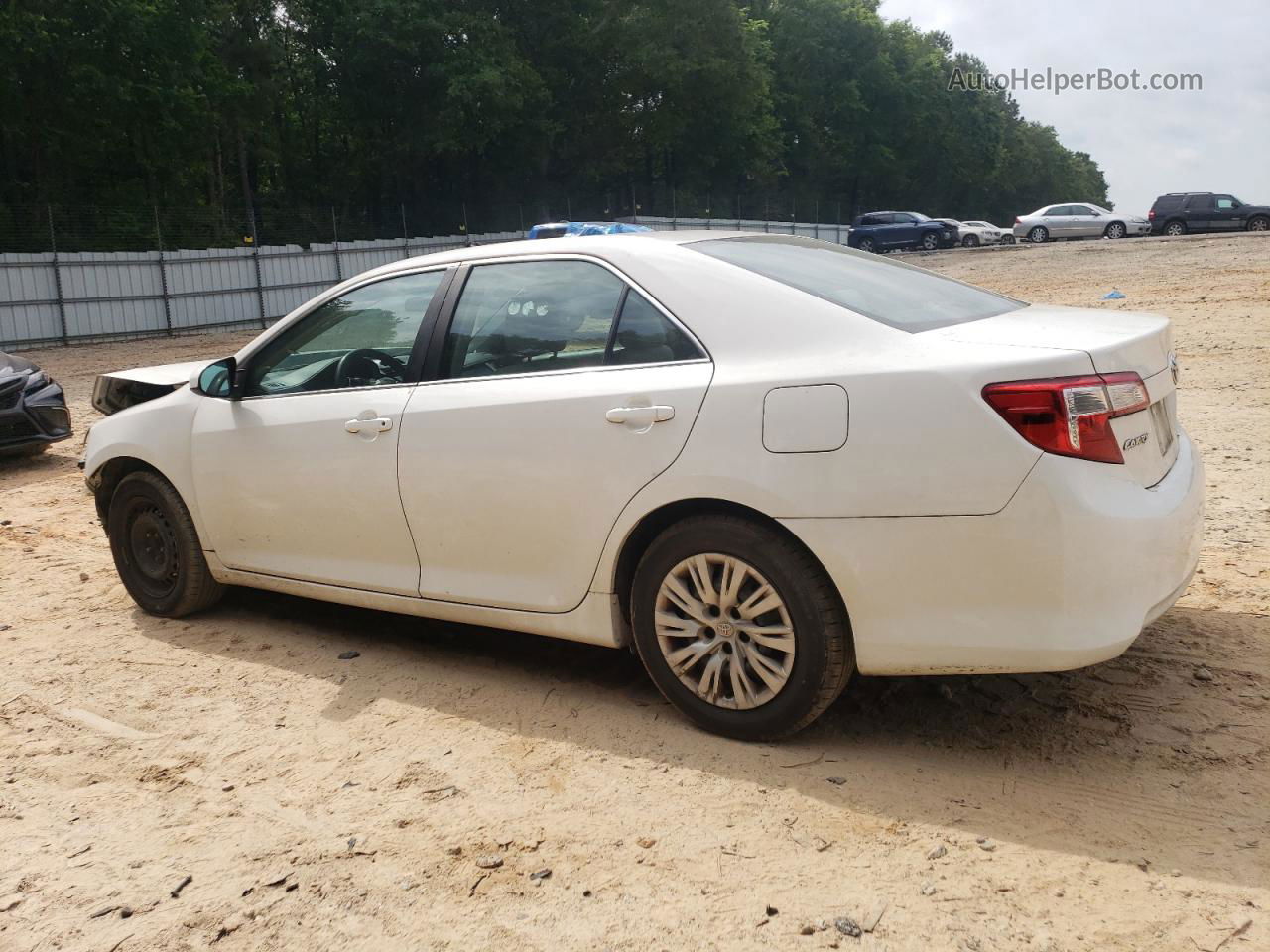 2012 Toyota Camry Base White vin: 4T4BF1FK4CR265699