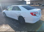 2013 Toyota Camry L White vin: 4T4BF1FK4DR275280