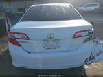 2013 Toyota Camry L White vin: 4T4BF1FK4DR275280