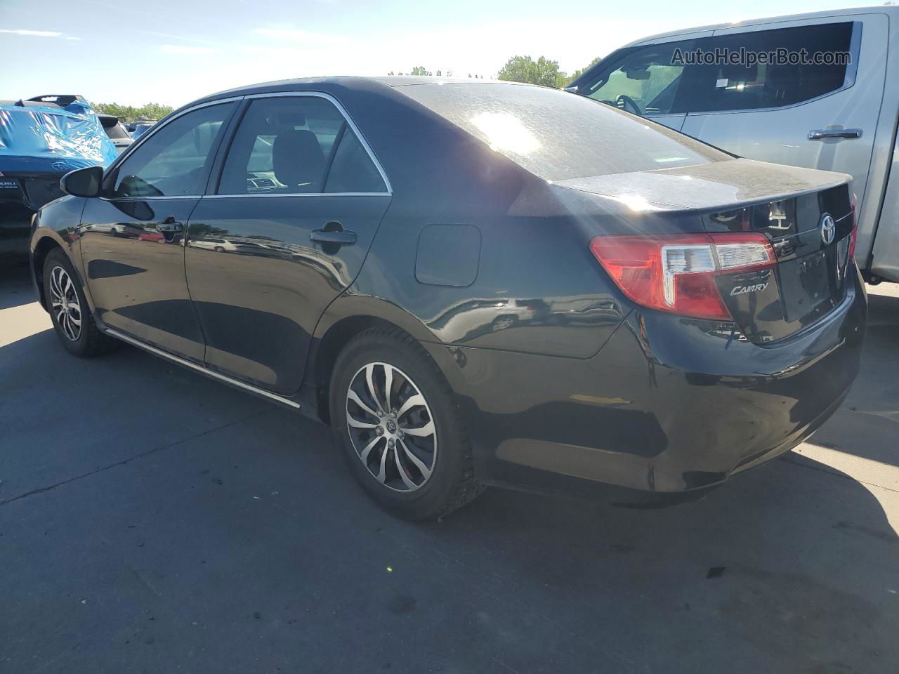 2014 Toyota Camry L Black vin: 4T4BF1FK4ER346849