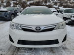 2014 Toyota Camry L White vin: 4T4BF1FK4ER385084