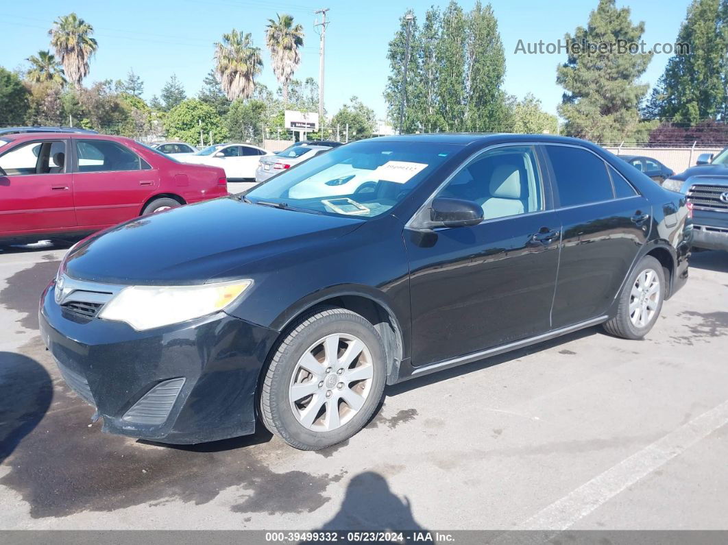 2014 Toyota Camry Le Черный vin: 4T4BF1FK4ER398904