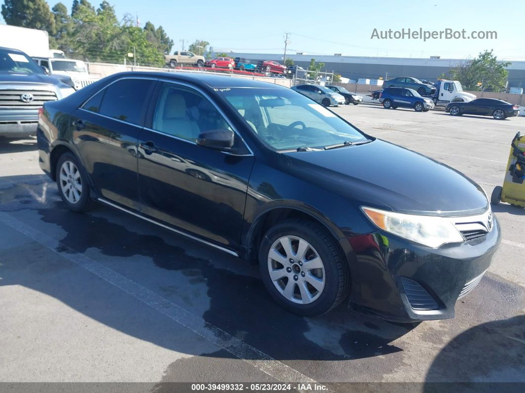 2014 Toyota Camry Le Черный vin: 4T4BF1FK4ER398904