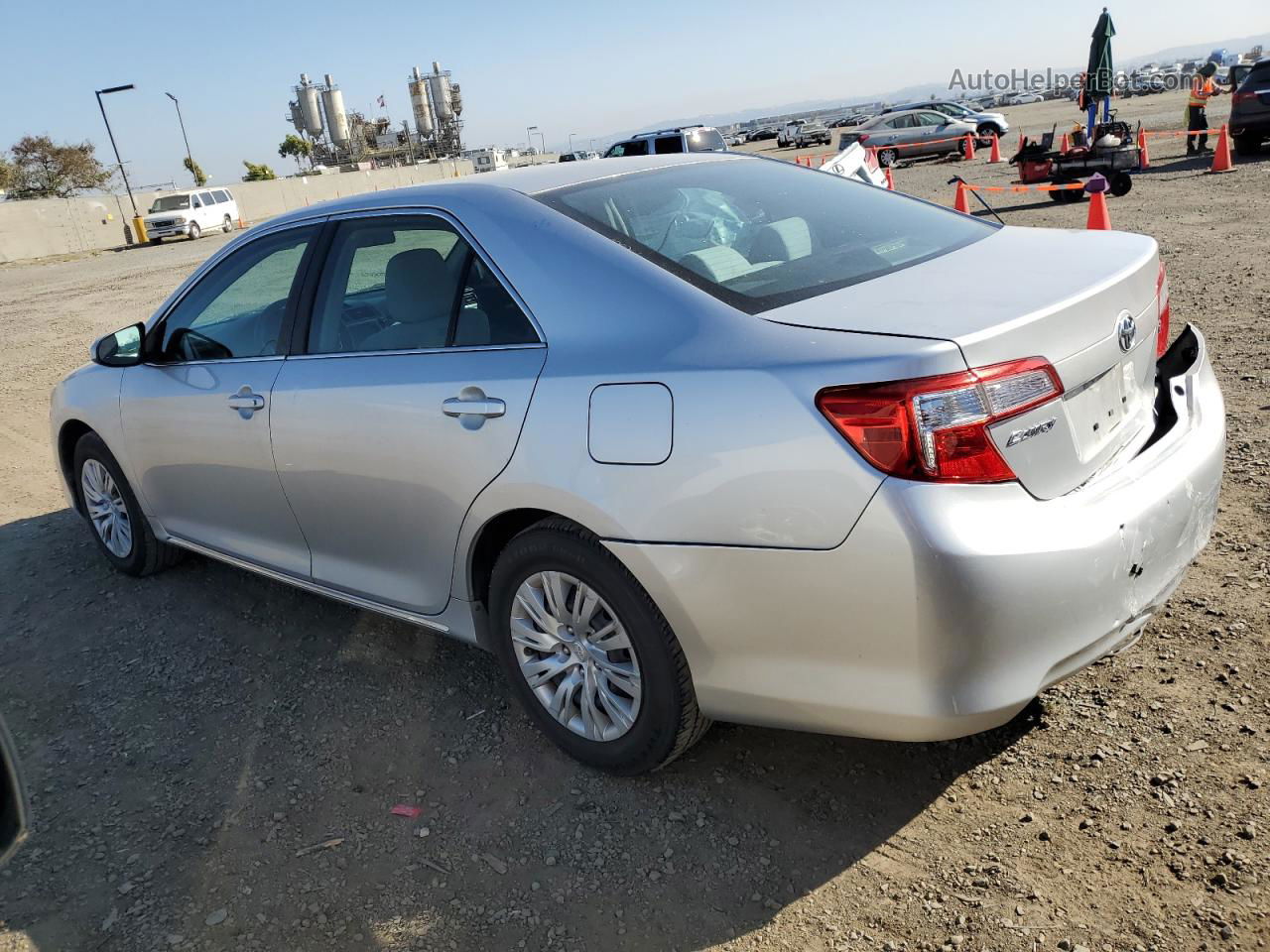 2014 Toyota Camry L Серебряный vin: 4T4BF1FK4ER402143