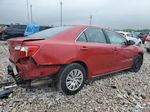 2014 Toyota Camry L Red vin: 4T4BF1FK4ER413241