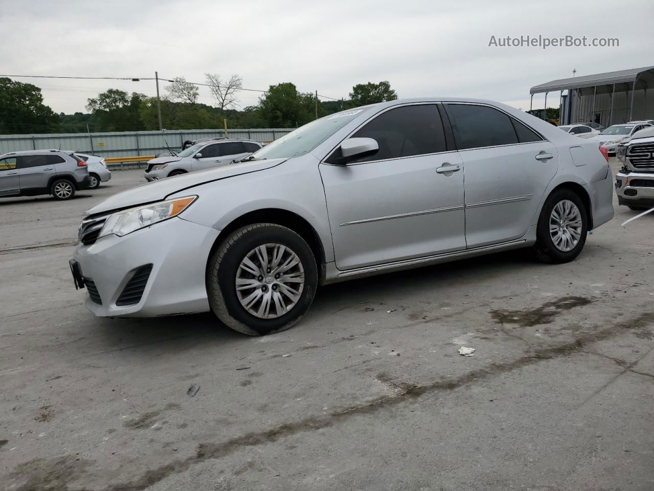 2014 Toyota Camry L Silver vin: 4T4BF1FK4ER425874