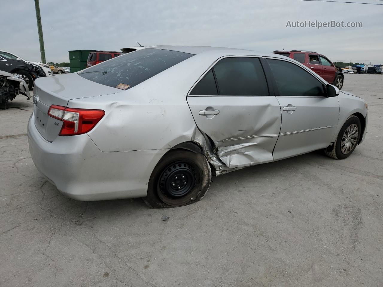 2014 Toyota Camry L Silver vin: 4T4BF1FK4ER425874