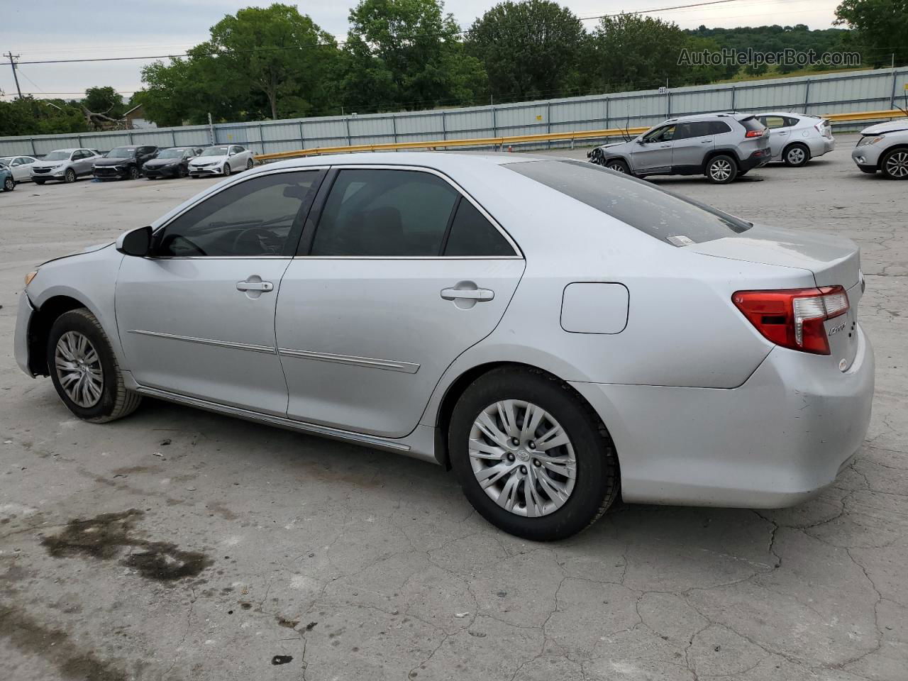 2014 Toyota Camry L Silver vin: 4T4BF1FK4ER425874