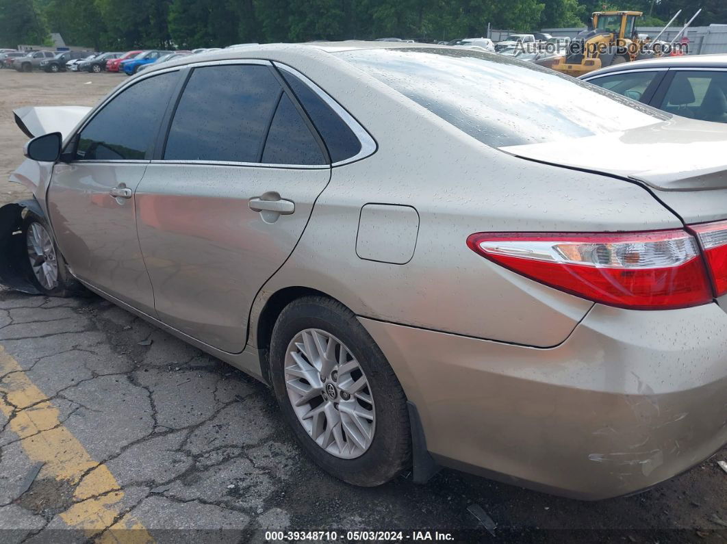 2016 Toyota Camry Le Gold vin: 4T4BF1FK4GR550280