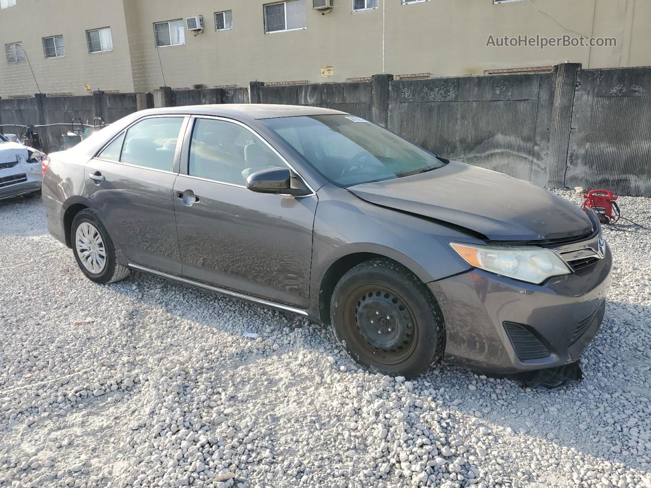 2012 Toyota Camry Base Серый vin: 4T4BF1FK5CR165675