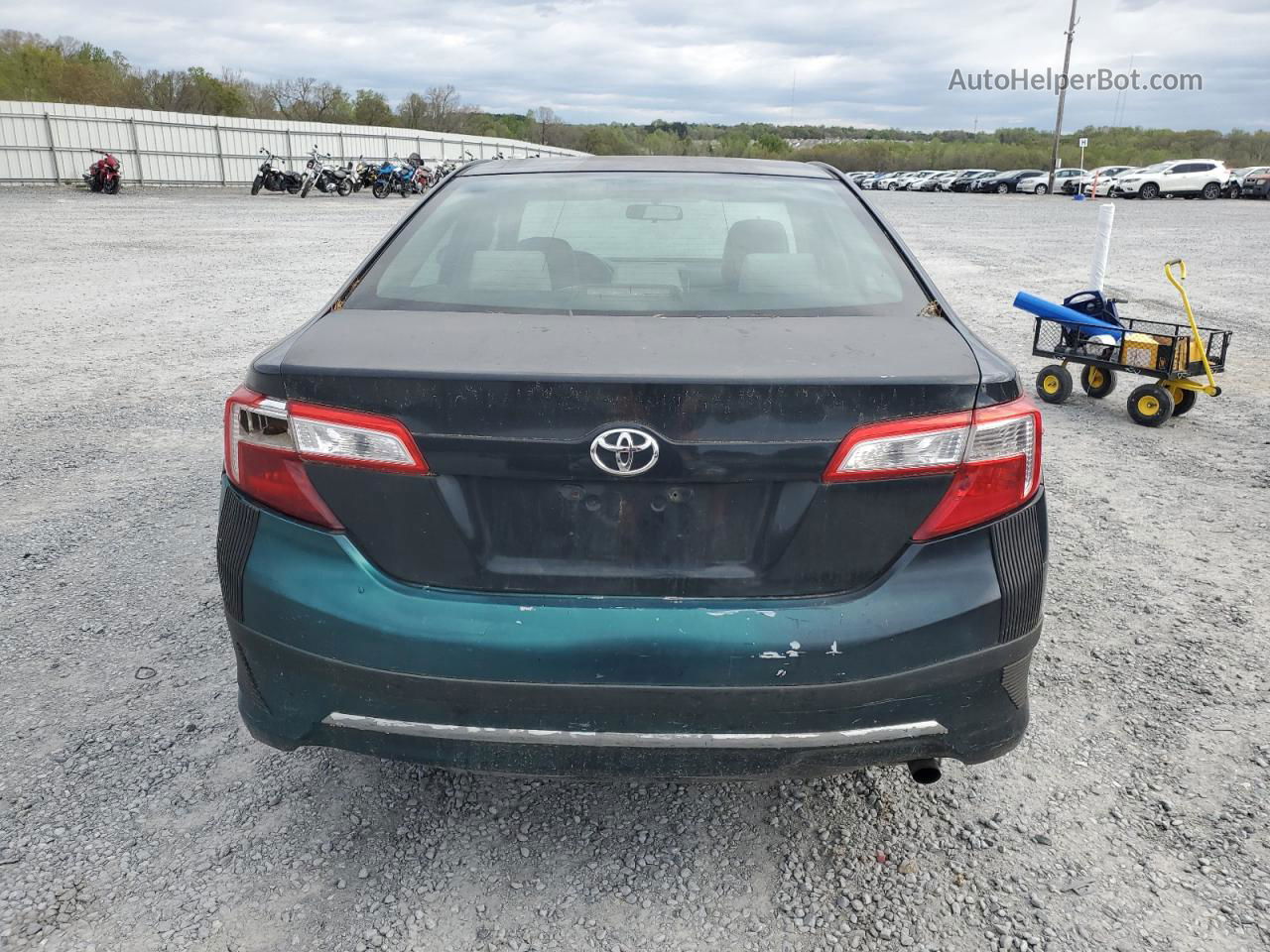 2012 Toyota Camry Base Black vin: 4T4BF1FK5CR171007