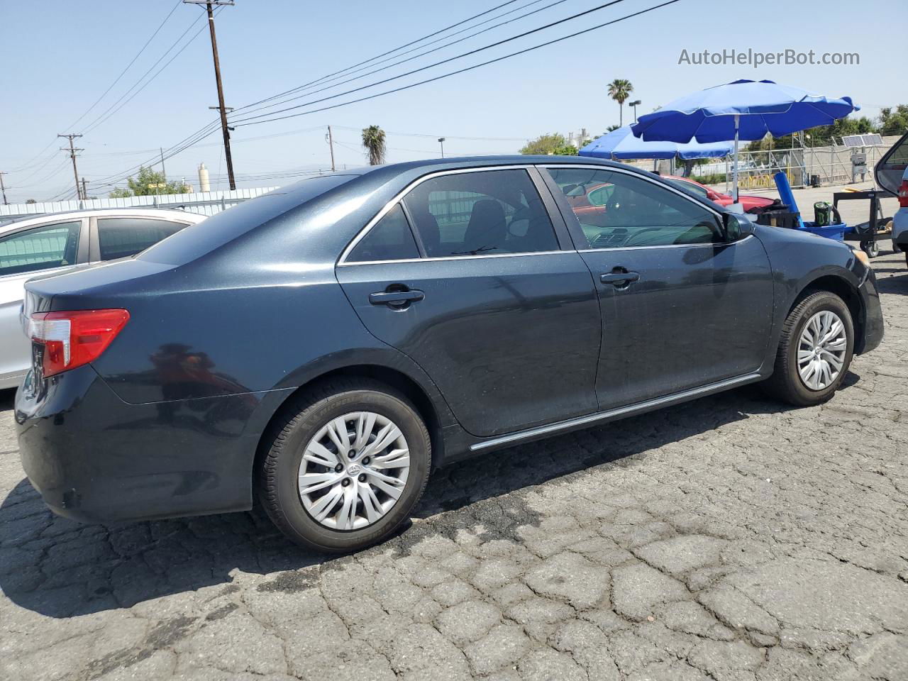 2012 Toyota Camry Base Black vin: 4T4BF1FK5CR178345