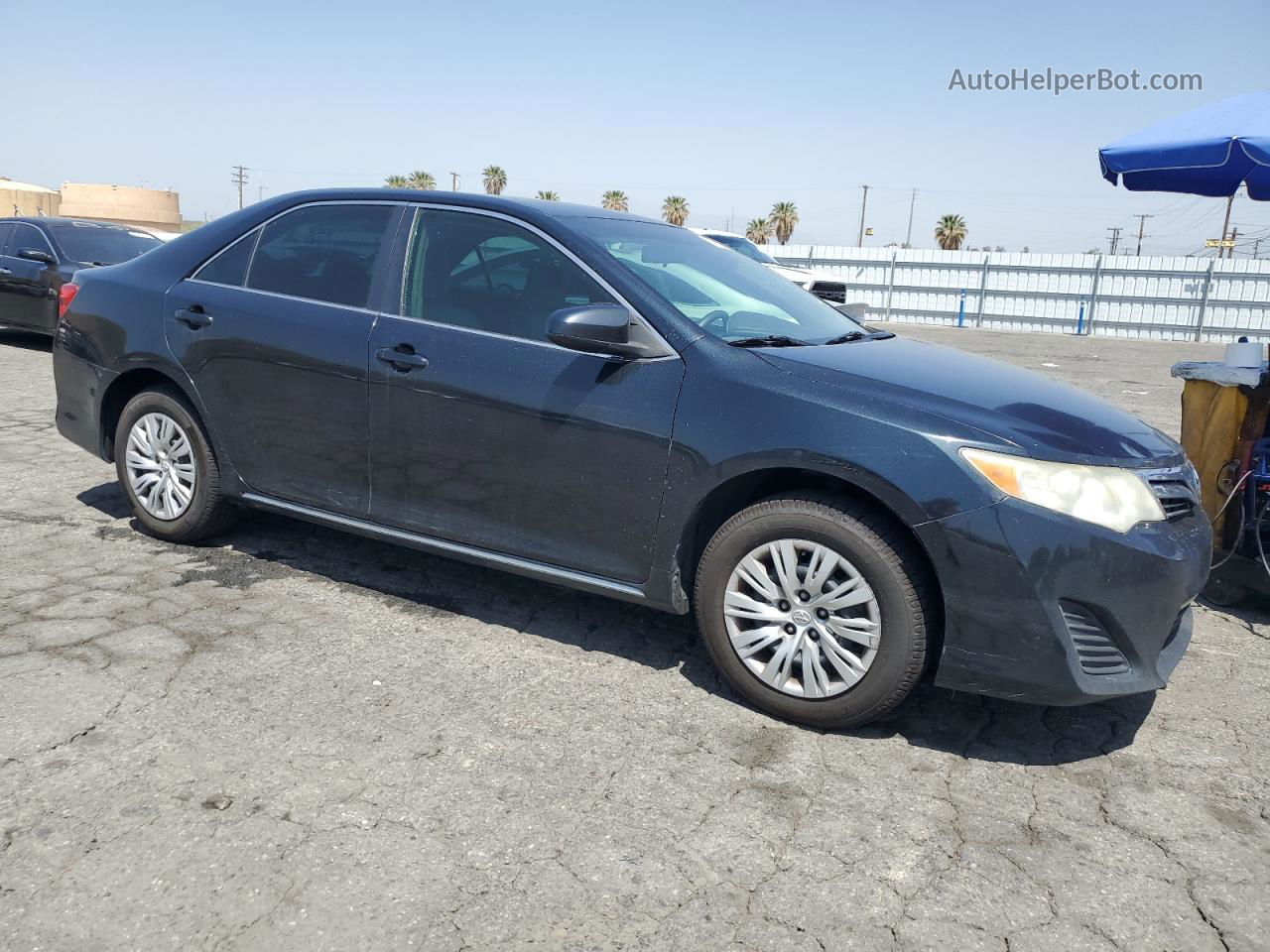 2012 Toyota Camry Base Черный vin: 4T4BF1FK5CR178345