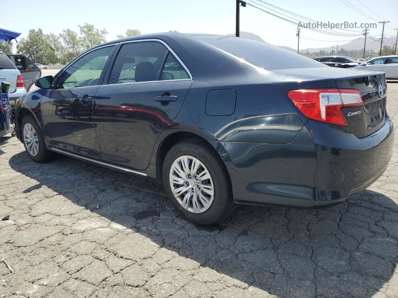 2012 Toyota Camry Base Черный vin: 4T4BF1FK5CR178345