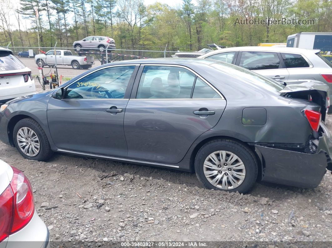 2012 Toyota Camry Le Gray vin: 4T4BF1FK5CR191791