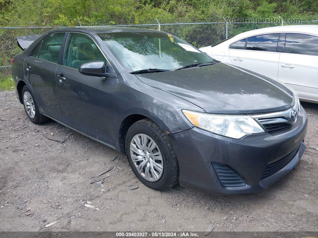 2012 Toyota Camry Le Gray vin: 4T4BF1FK5CR191791