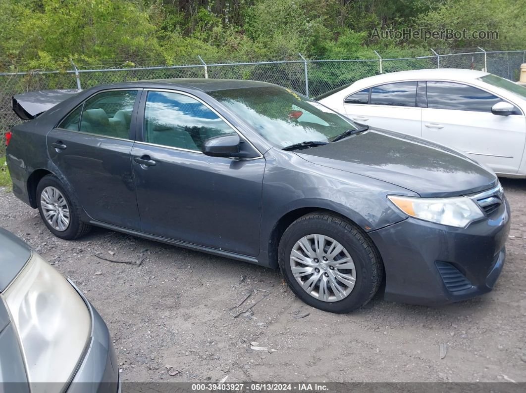 2012 Toyota Camry Le Gray vin: 4T4BF1FK5CR191791
