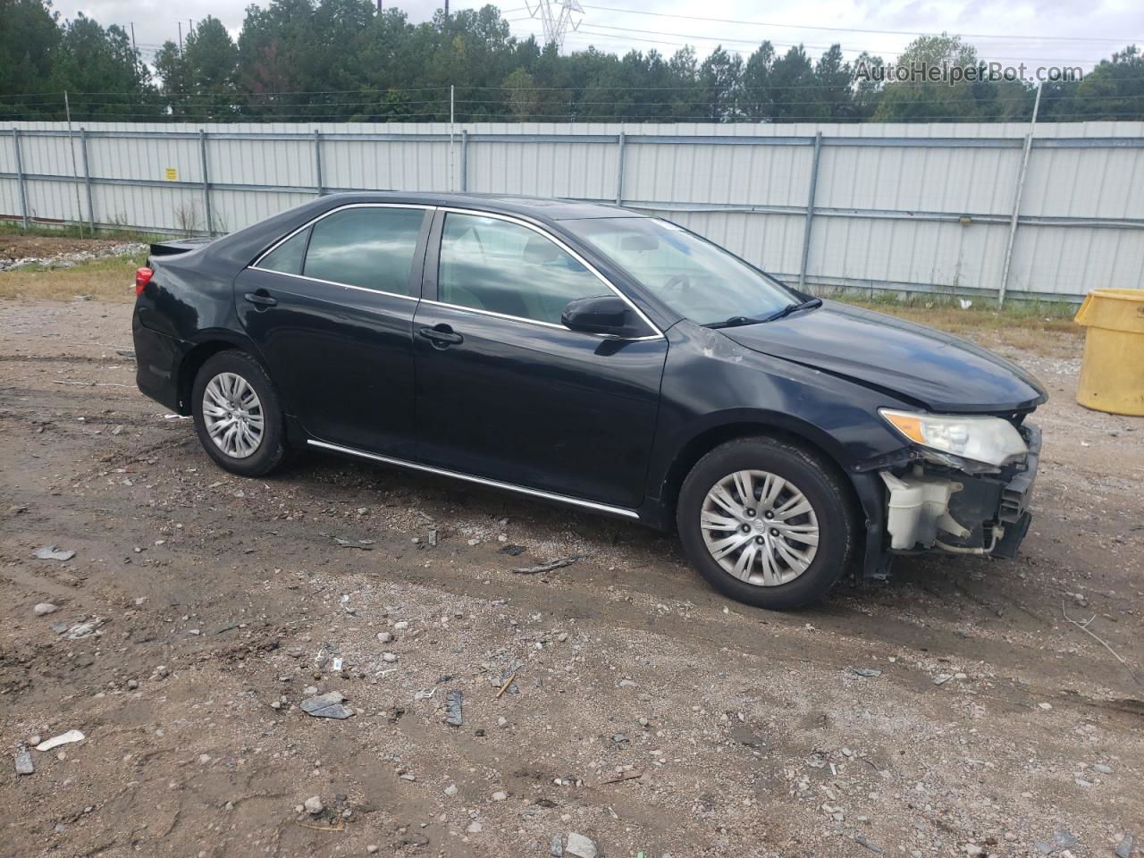 2012 Toyota Camry Base Black vin: 4T4BF1FK5CR192228